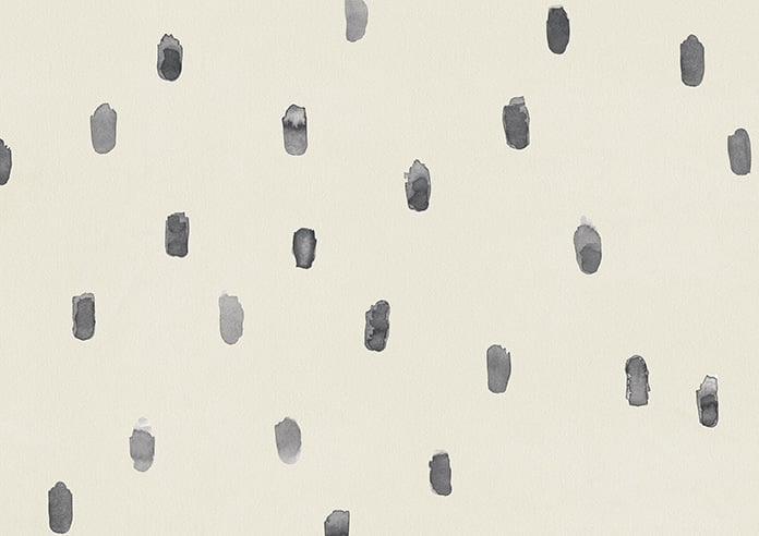 Ink Spots, Grey - Motorised Roman Blind - Image 7